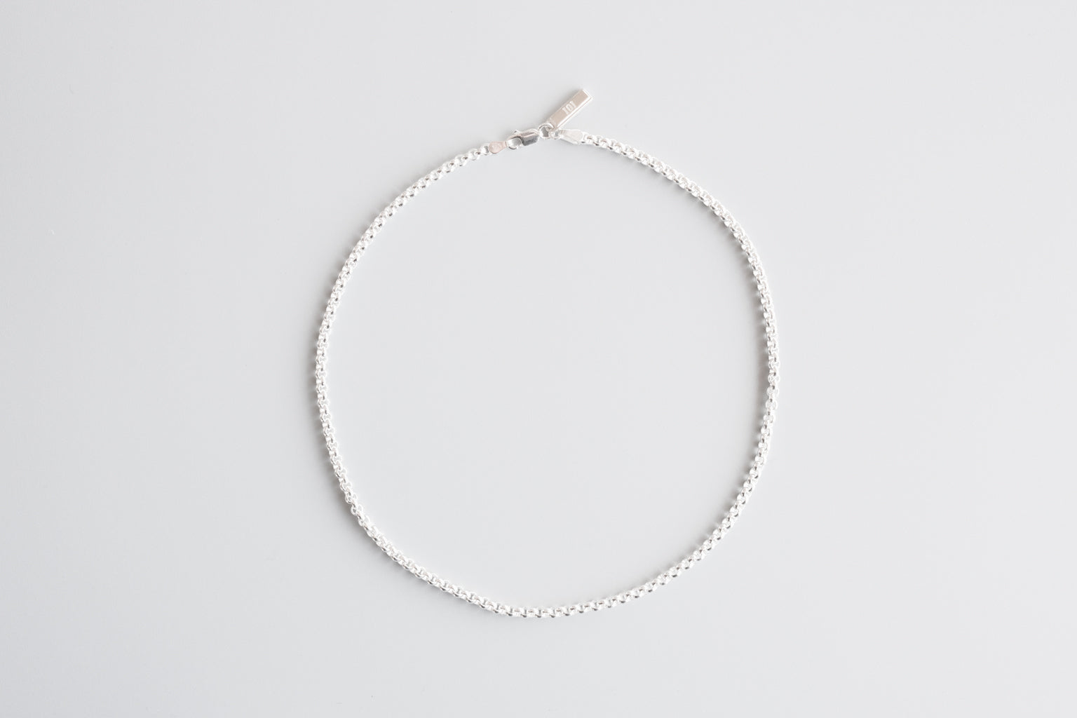 甲丸チェーンネックレス