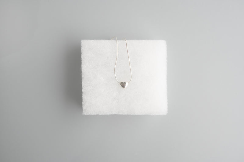 HOLIDAY HEART CHARM NECKLACE S シルバー925 ネックレス 日本製