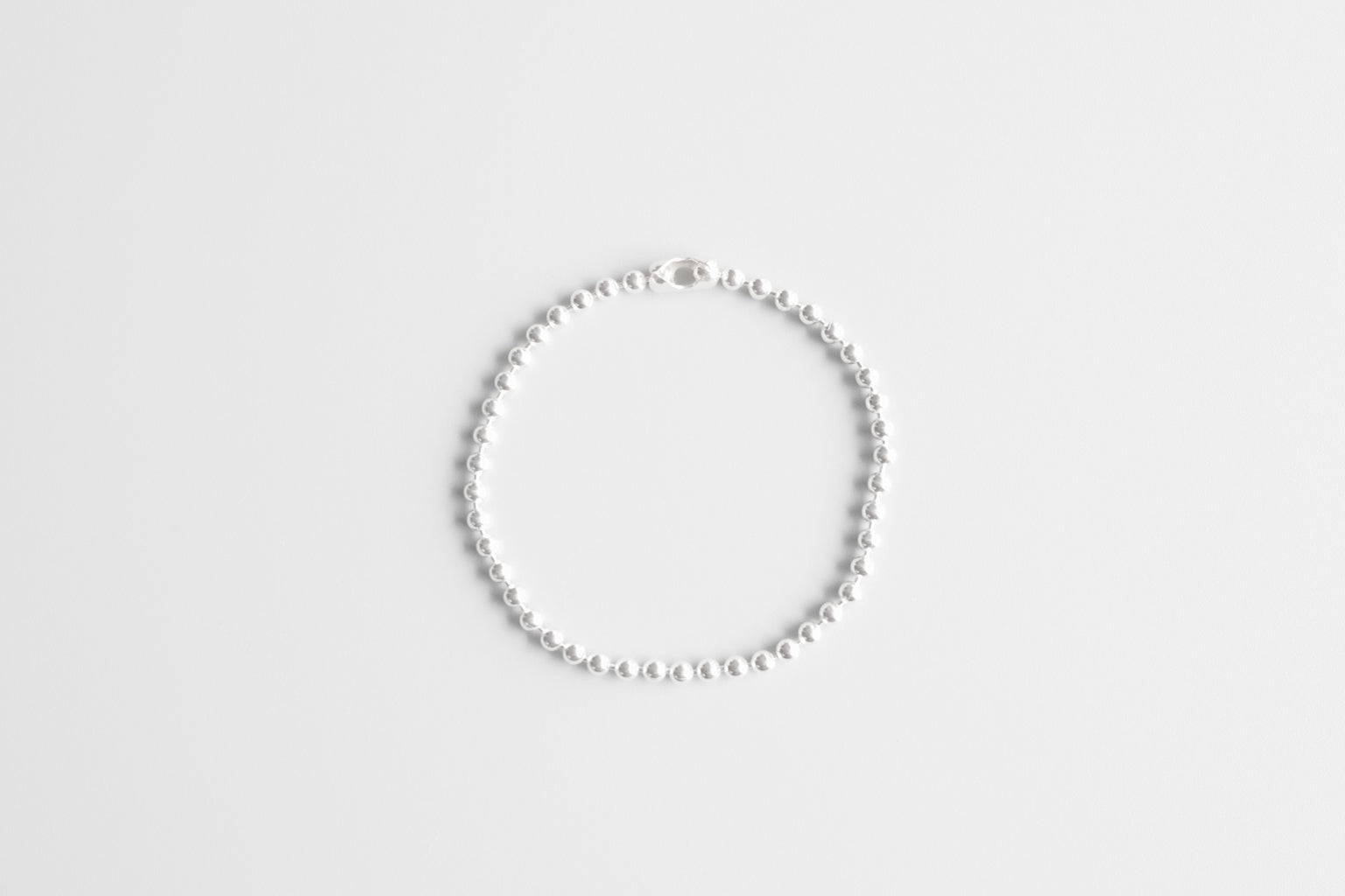 ボールチェーンブレスレット